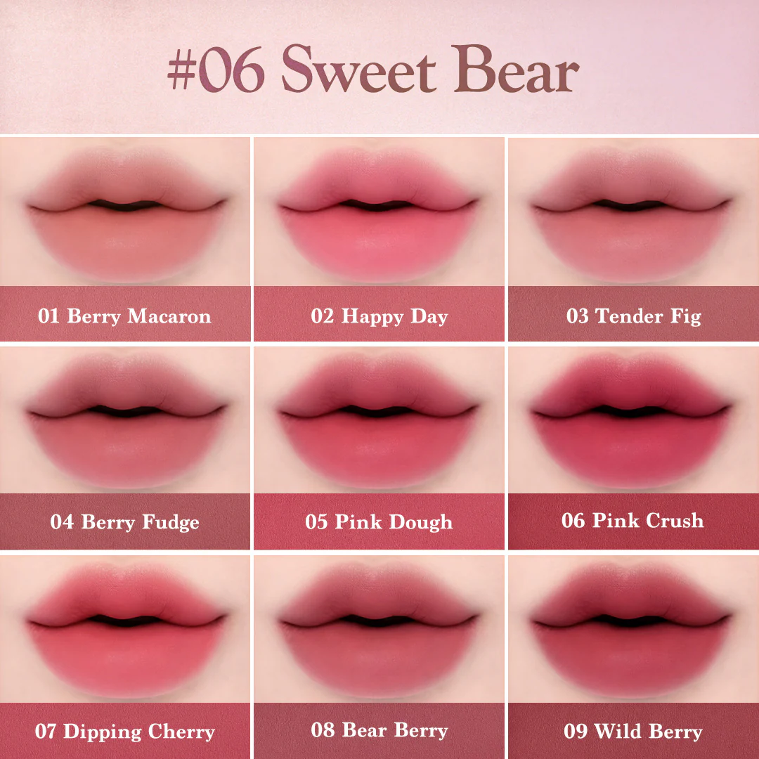Mood Painting Lip & Cheek Palette 06 Sweet Bear - Image 5