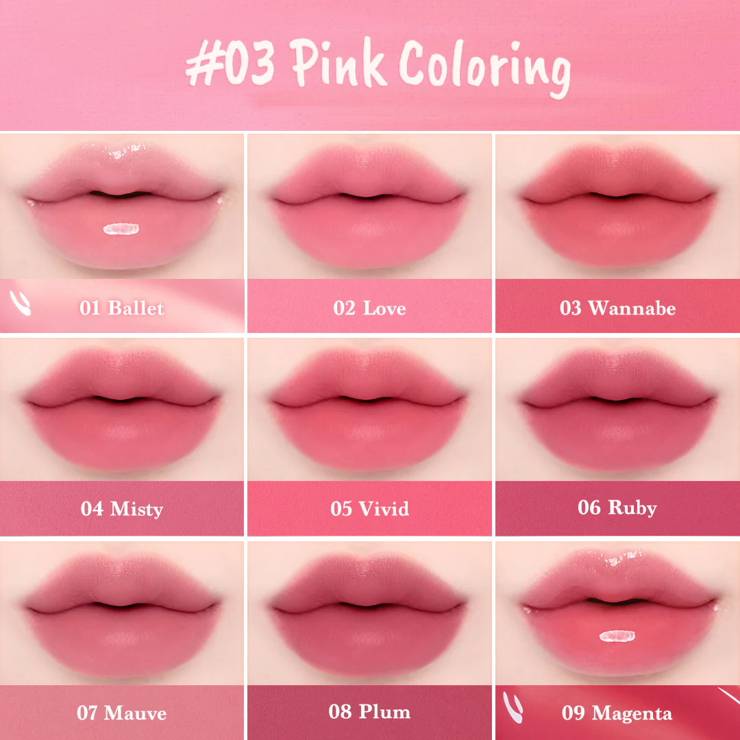 Mood Painting Lip & Cheek Palette 03 Pink Coloring - Image 3
