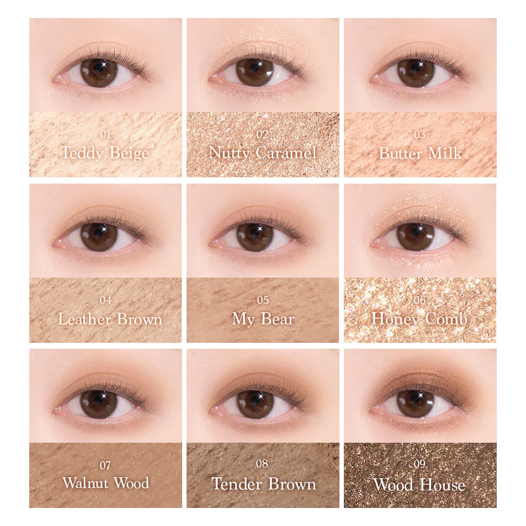 Eyeshadow Palette 28 Brown Bear - Image 5