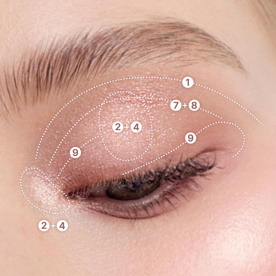 Eyeshadow Palette 27 Rose Milk Tea - Image 3