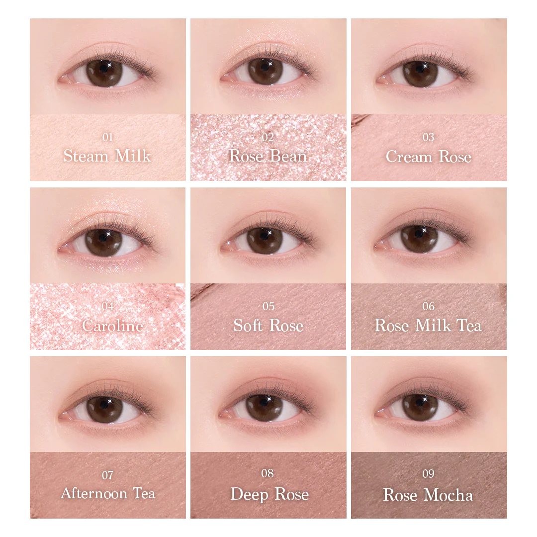 Eyeshadow Palette 27 Rose Milk Tea - Image 7